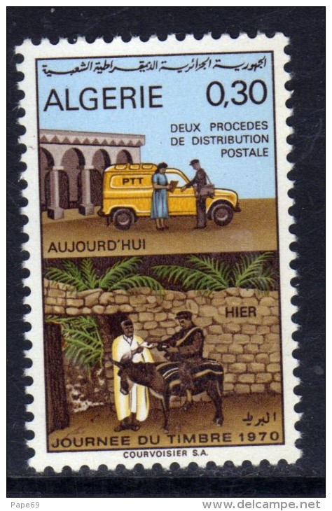 Algérie N ° 505 + 509 XX Protection De La Mère Et De L'enfant Et Journée Du Timbre.  Les 2 Valeurs  Sans Charnière TB - Algeria (1962-...)