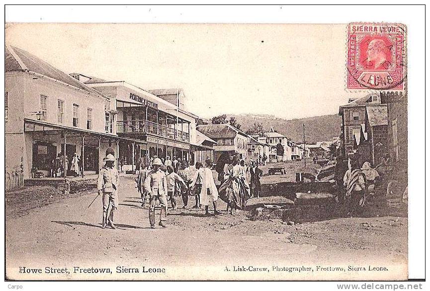 SIERRA LEONE. - Home Street, Freetown. - Sierra Leone