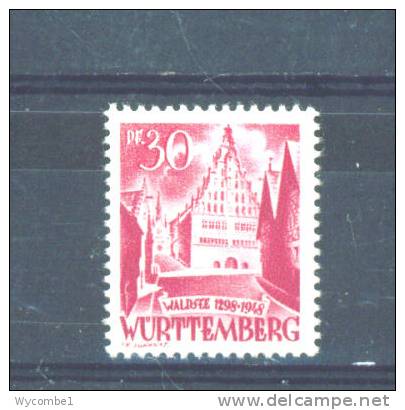 GERMANY (ALLIED OCCUPATION - FRENCH ZONE) - WURTTEMBURG  -  1948  Currency Reform  30pf  MM - Sonstige & Ohne Zuordnung