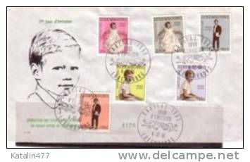 Luxembourg, 1961.Caritas FDC Set - FDC