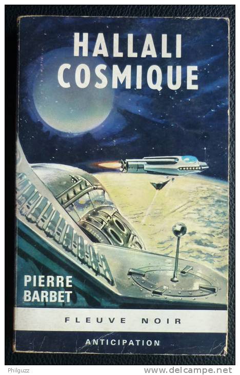 LIVRE SF HALLALI COSMIQUE FLEUVE NOIR ANTICIPATION N° 330 PIERRE BARBET  1967 (1) - Fleuve Noir