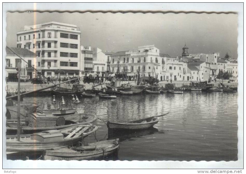 CPM ALGECIRAS PUERTO DE PESCA EN 1960 - Cádiz