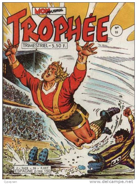 TROPHEE N° 55 BE MON JOURNAL 08-1984 - Mon Journal