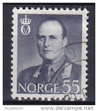 Norway 1959 Mi. 423   55 Ø King König Olaf V. - Used Stamps