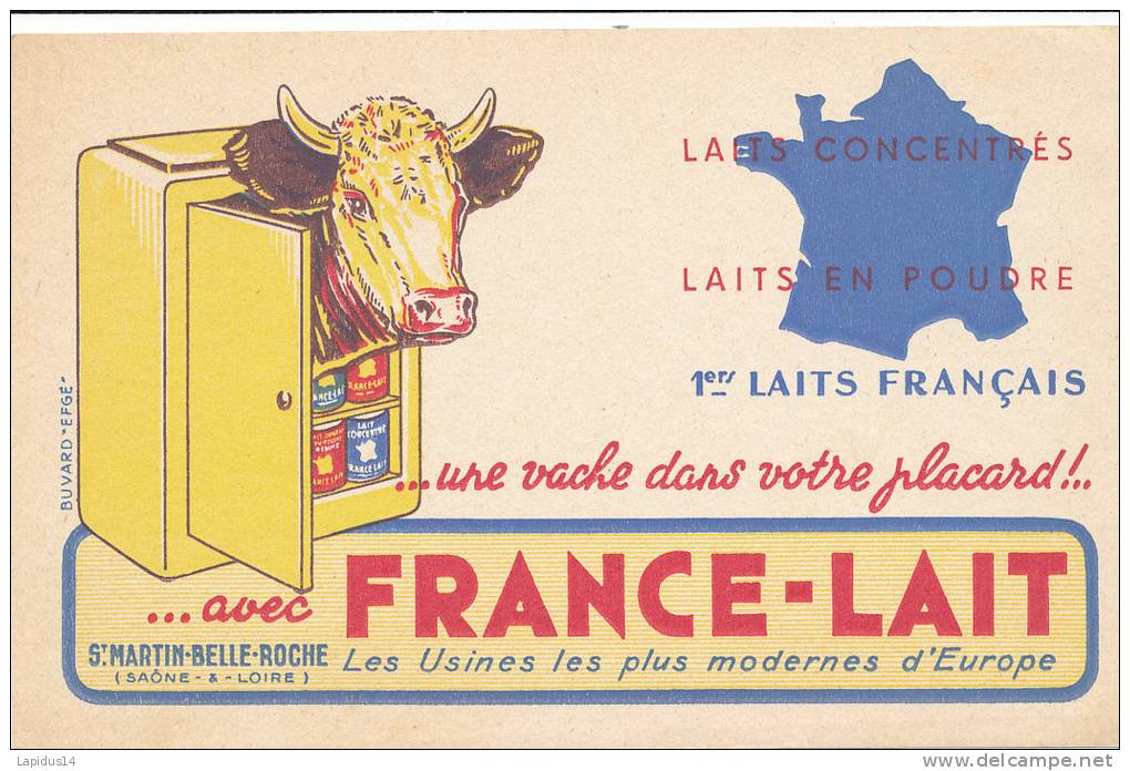 BU 891 /  BUVARD     FRANCE LAIT - Produits Laitiers