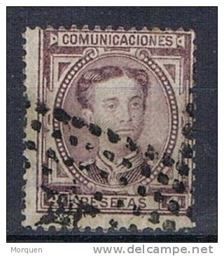 Sello 4 Pts Alfonso XII  1876, Num 181 º - Usados