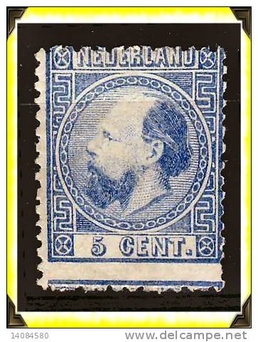 1867  TP(*) N° 7  Dent.  -  Guillaume III -  Nederland - Pays Bas - Andere & Zonder Classificatie