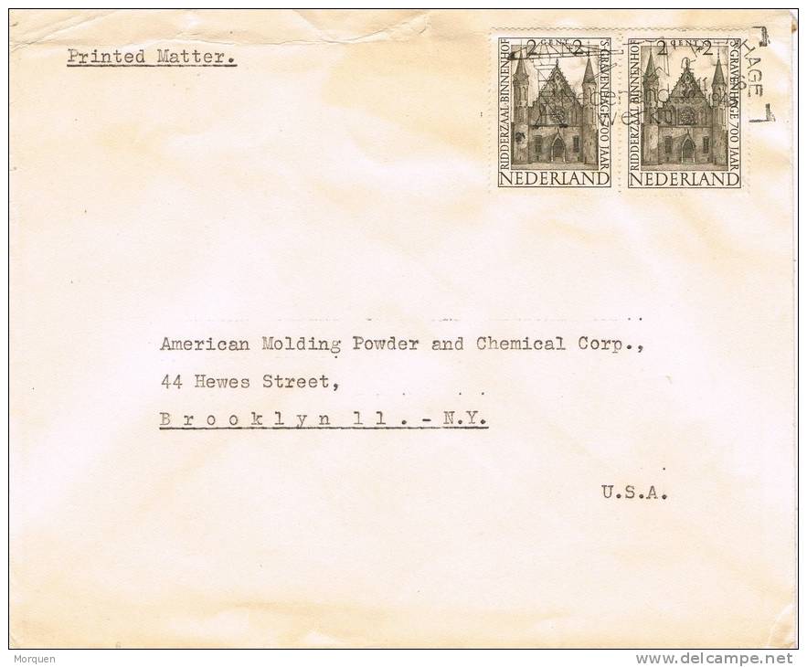 Carta Impresos Graven Hage (La Haya) Holanda  1948 - Storia Postale
