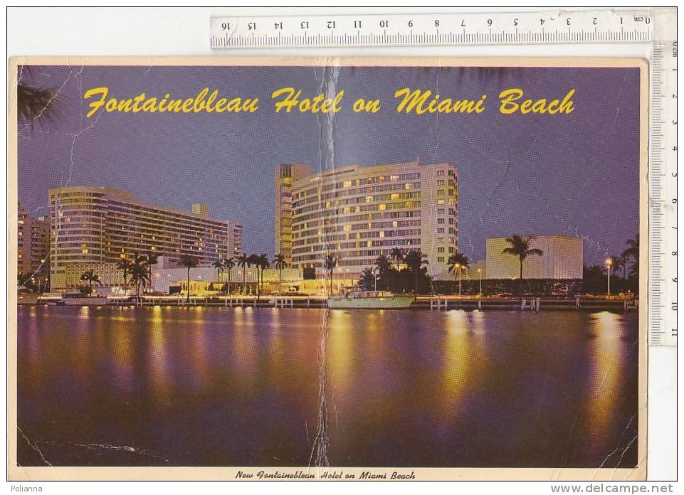 PO9724A# FLORIDA - MIAMI BEACH - HOTEL FONTAINEBLEAU  VG - Miami Beach