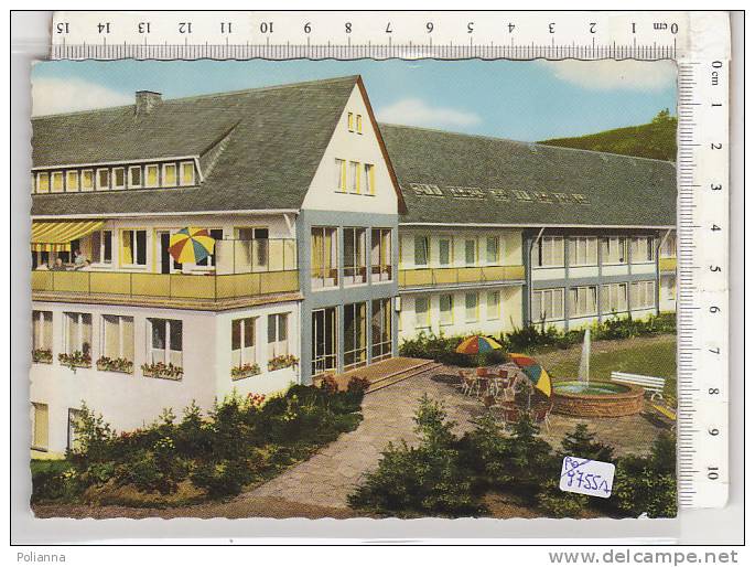 PO9755A# GERMANIA - GERMANY - KRIEGSBLINDENKURHEIM IM U.LUFTKURORT BERLEBURG  VG 1963 - Bad Berleburg