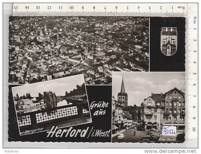 PO9757A# GERMANIA - GERMANY - HERFORD - BERGERTOR - ALTER MARKT  No VG - Herford