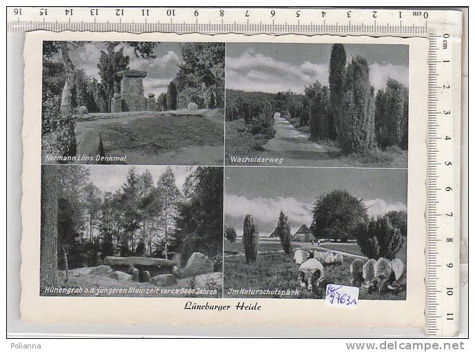 PO9763A# GERMANIA - GERMANY - LUNEBURGER HEIDE - HERMAN LONS DENKMAL - WACHOLDERWEG - NATURSCHUTZPARK - ARIETE  No VG - Lüneburger Heide