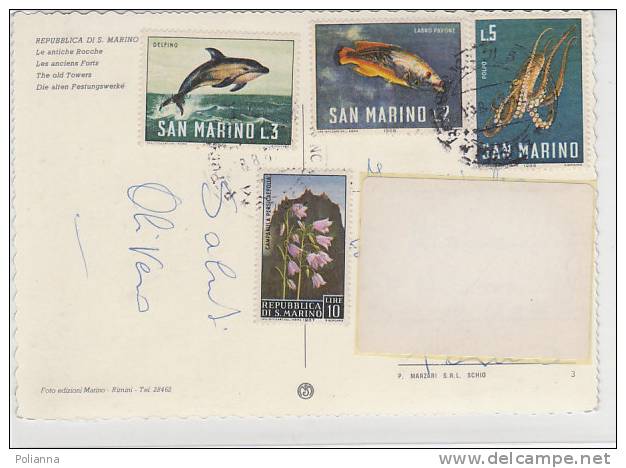 PO9975A# SAN MARINO  VG Affrancatura Mista - Storia Postale