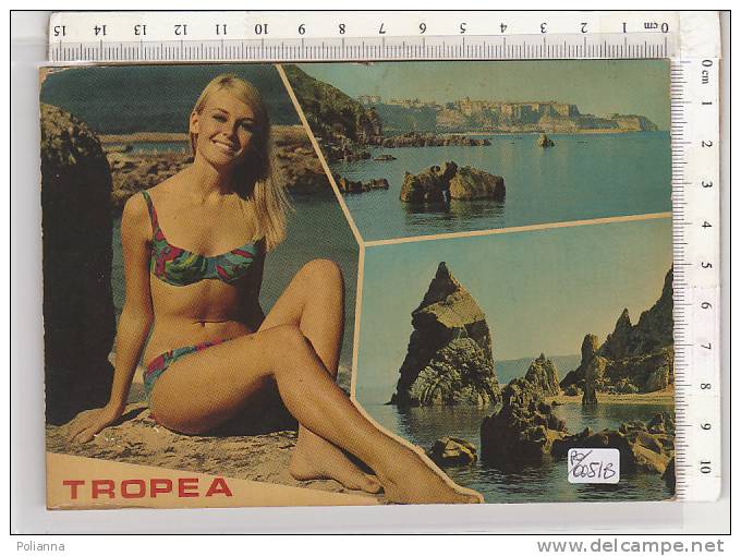 PO0052B# VIBO VALENTIA - TROPEA - PIN UP  VG 1972 - Vibo Valentia