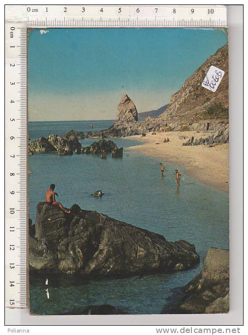 PO0061B# VIBO VALENTIA - TROPEA - SCOGLIERE IN LOCALITA' PARGHELIA  VG 1968 - Vibo Valentia