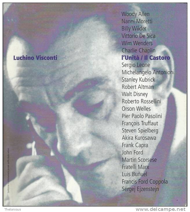# Monografia Del Regista Luchino Visconti Di Alessandro Bencivenni - L'Unità / Il Castoro - Cinema E Musica