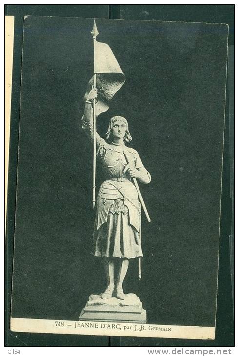 Jeanne D'Arc Par J.B. Germain  - Sn30 - Sculptures