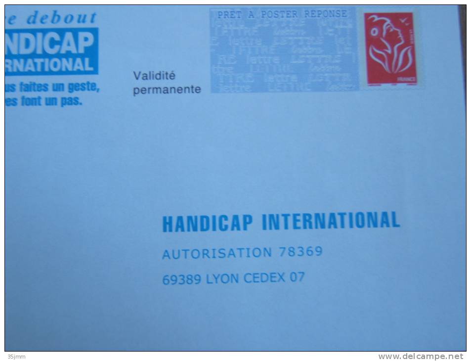 PAP Reponse Lamouche Handicap International 0506304 - Prêts-à-poster: Réponse /Lamouche