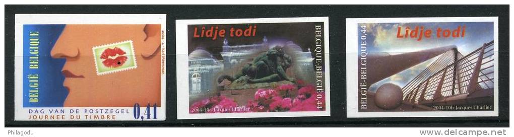 2004  Liège Aujourd´hui  Et   Journée Du Timbre  TIRAGE 1000 EX - Autres & Non Classés