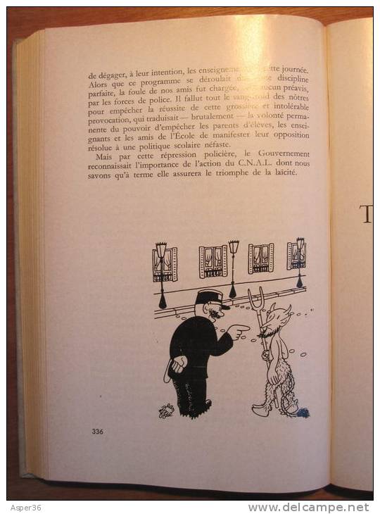 "Laïcité" Jean Cornec, Illustrations De Jean Effel, 1965 - 1901-1940