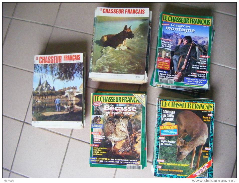 Lot De  50 Revues Le Chasseur Francais---- - Paquete De Libros