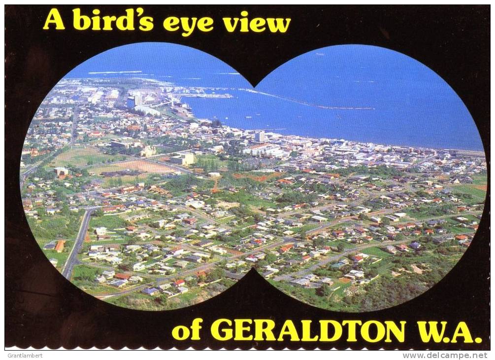 Geraldton, WA - Township And Beaches - Unused - MDS Card - Geraldton