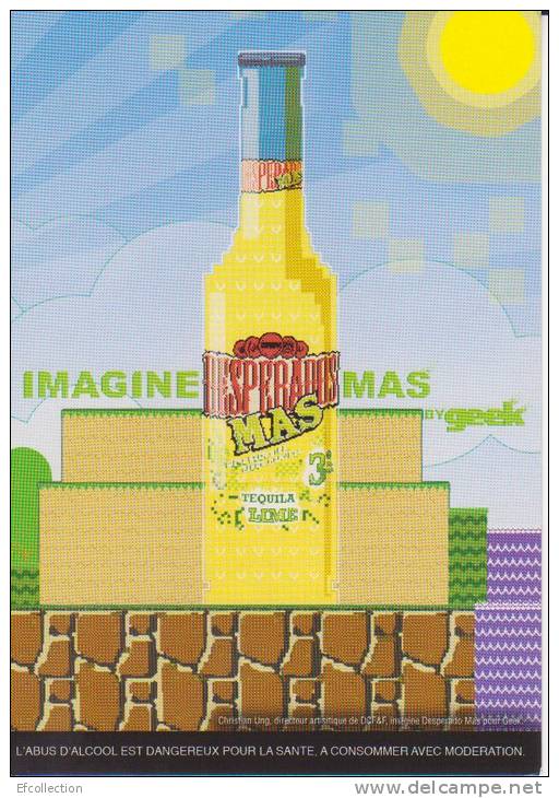Desperados,imagine Mas By Geek,tequila Lime,alcool,boissons - Publicité