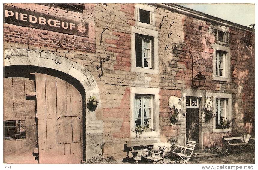 Sy S/Ourthe : Maison Datant De 1685 --- Auberge Du Cheval Blanc -- Restaurant --pension De Famille - Ferrières