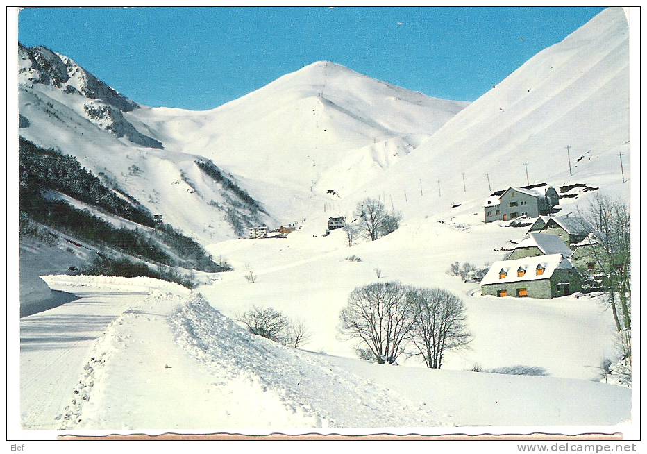 Vallée D'Aure,SAINT LARY SOULAN, Hautes Pyrénées:Val D'Espiaube;Vue Sur Les Pistes Est De La Tourette,Col Du Portet,1979 - Vielle Aure