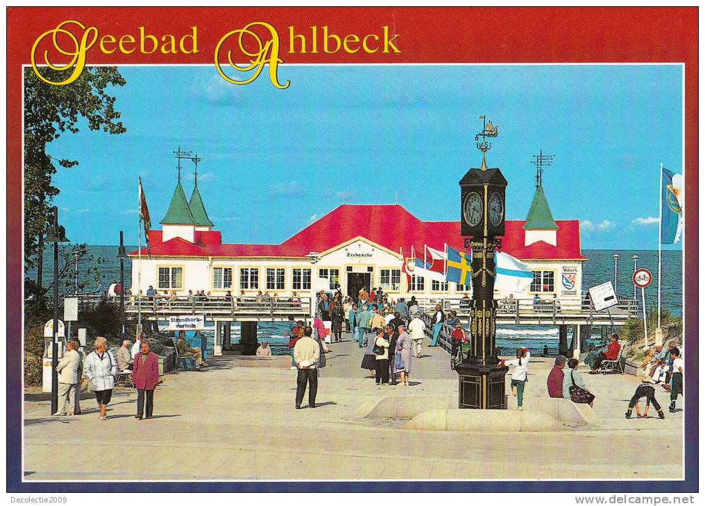 B35935 Seebad Ahlbeck Used Good Shape - Usedom