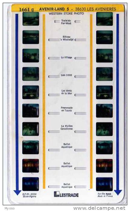 Vues Stereoscopiques Lestrade Avenir Land 5 Les Avenieres 1661g - Visionneuses Stéréoscopiques