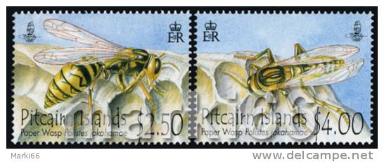 Pitcairn - 2011 - Paper Wasp - Mint Stamp Set - Pitcairn Islands