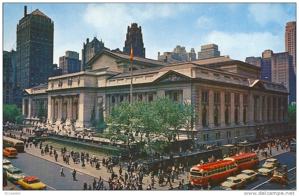 THE NEW YORK PUBLIC LIBRARY 5e Avenue - Time Square