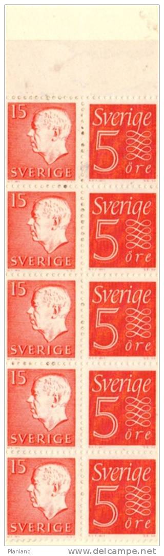 PIA  -  SVEZIA  -  1961-68  : Serie  Ordinaria  -  (Yv  C460a II) - Neufs