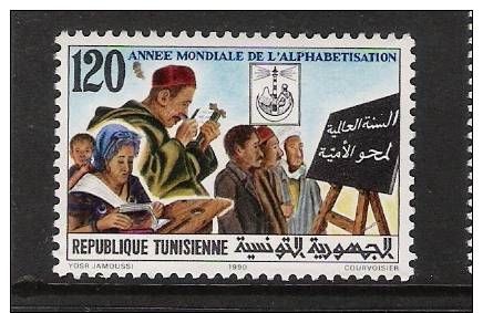 Tunisia 1990 - SG 443  - International Literacy Day  MNH / 1 - Tunisia