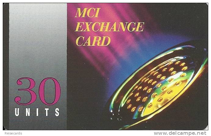 USA: Prepaid MCI Exchange Card - Autres & Non Classés