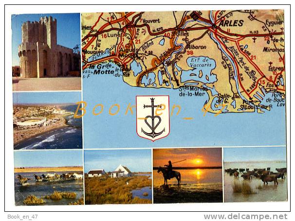 {56360} La Camargue , Carte Et Multivues - Sonstige