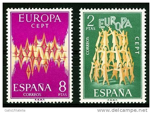 1972 - SPAGNA / SPAIN - EUROPA CEPT. MNH - 1972