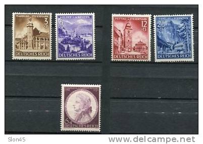 Germany 1941 Mi 806-0 MNH - Ungebraucht