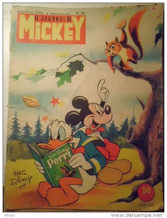 Le Journal De Mickey N° 302 - Journal De Mickey