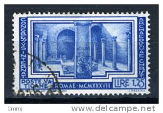 1938 - VATICANO - VATIKAN - VATICAN - VATICAAN - Sass. 60 -  Used - Oblitérés