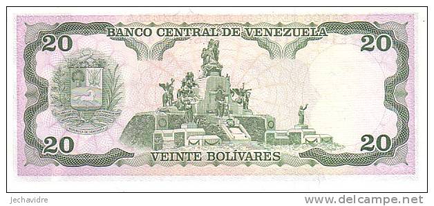 VENEZUELA   20 Bolivares  Daté Du 07-09-1989   Pick 63b     ***** BILLET  NEUF ***** - Venezuela