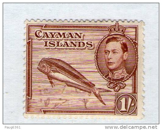 CAIMANS 1938/43 DAUPHIN   SCOTT N°J38/43 NEUF MH* - Cayman (Isole)