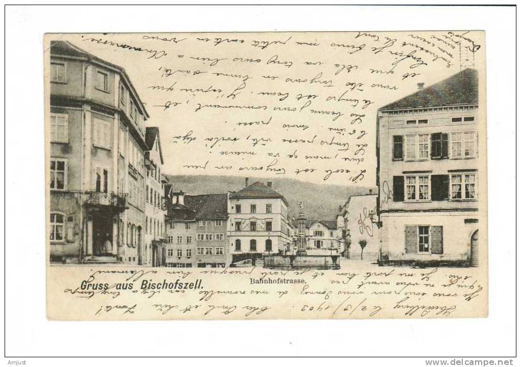 Gruss Aus Bischofszell, Bahnhofstrasse - Bischofszell