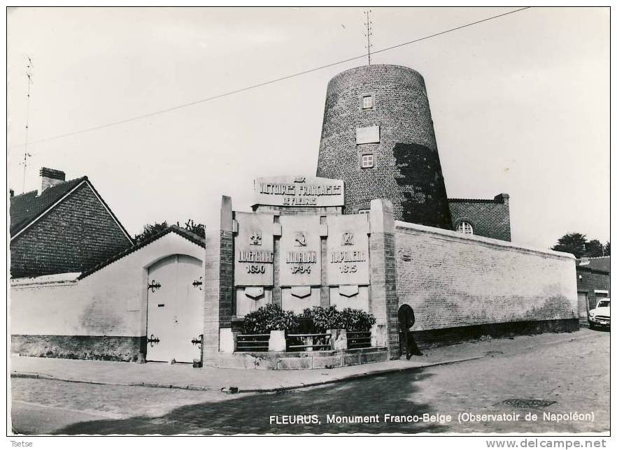 Fleurus - Monument Franco-Belge ( Observatoir De Napoléon ) - Fleurus