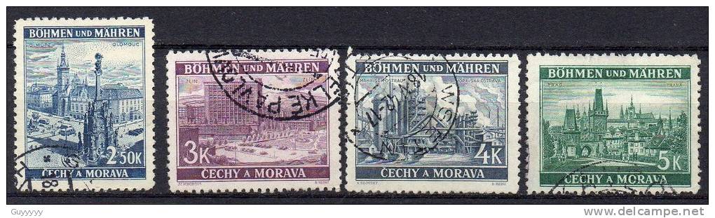Böhmen Und Märhen - 1939/42 - Michel N° 20 à 35 - Gebruikt