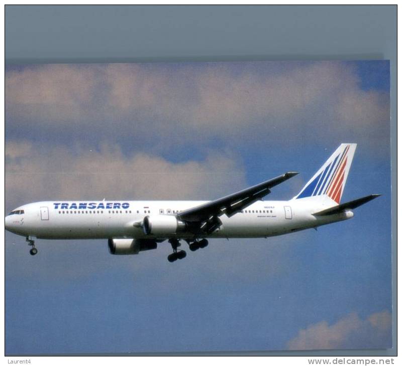 Aero (avi -55) - Avion - Airplane - B 767-241  - Transaero Airlines - 1946-....: Moderne