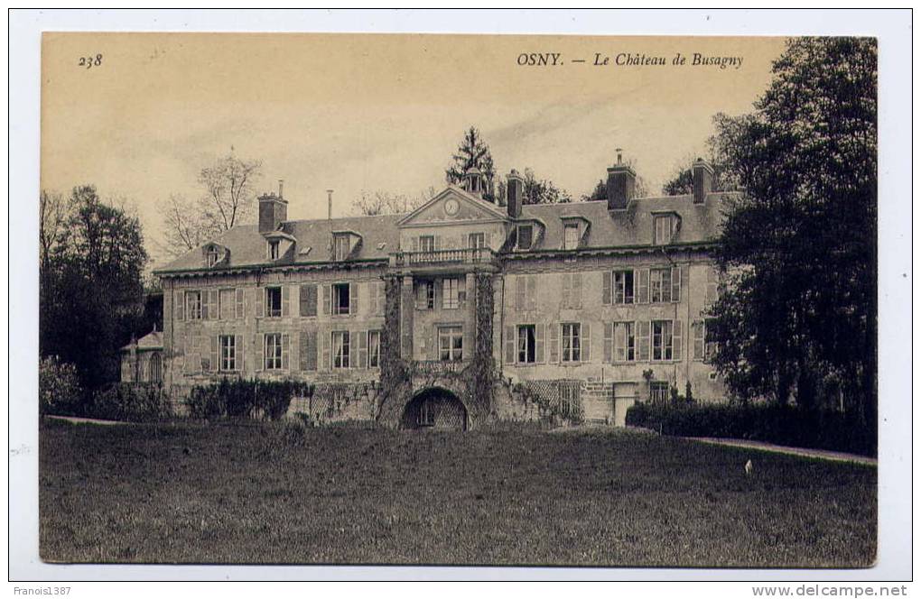 Ref 175 - OSNY - Le Château De BUSAGNY - Osny