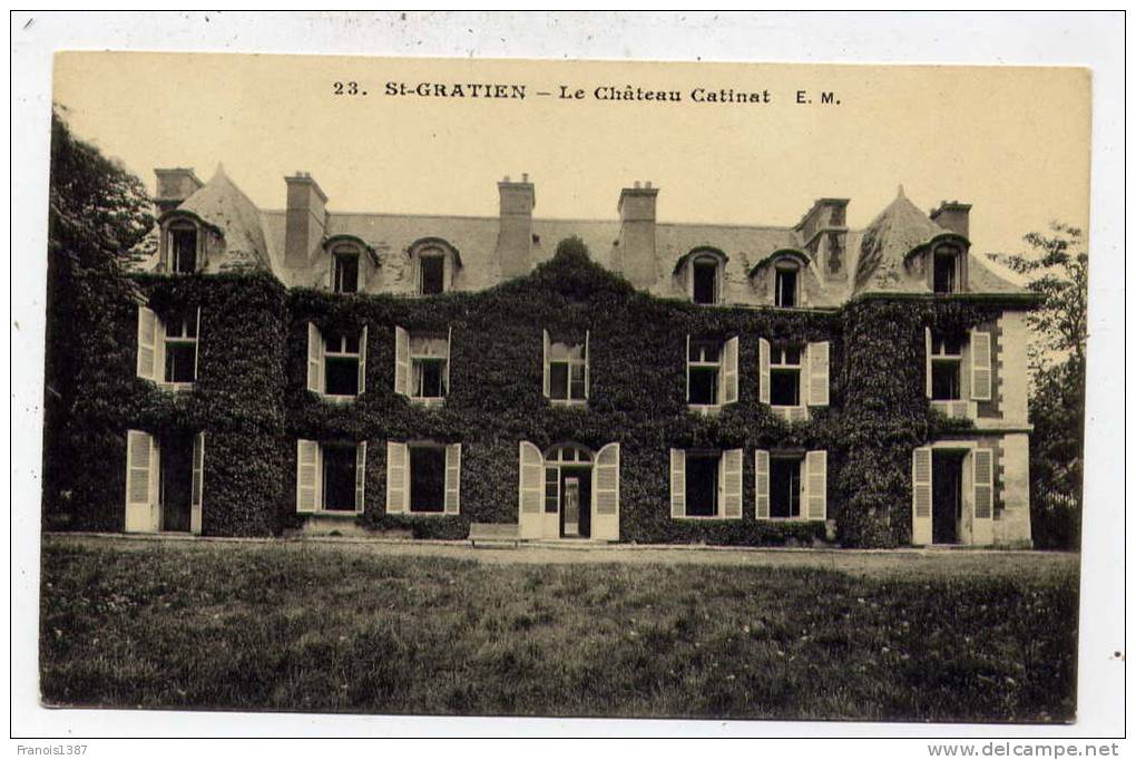 Ref 175 - SAINT-GRATIEN - Le Château CATINAT - Saint Gratien