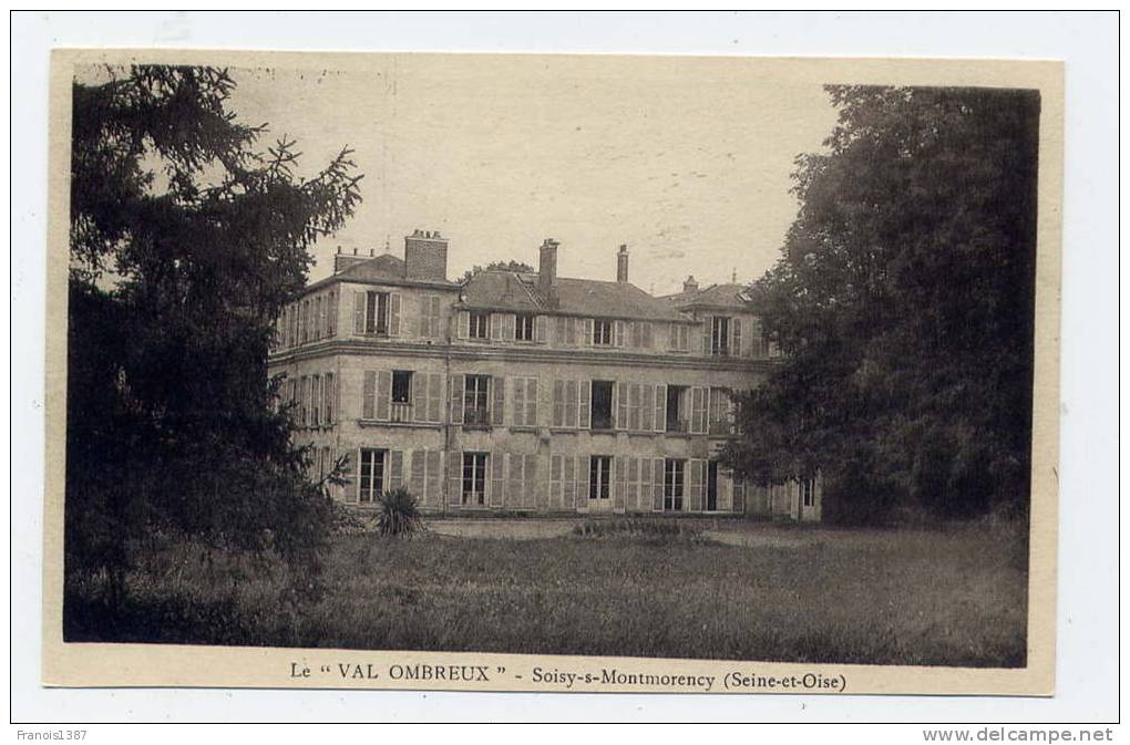 Ref 175 - SOISY-sous-MONTMORENCY -  Le " VAL-OMBREUX "  (1939) - Soisy-sous-Montmorency